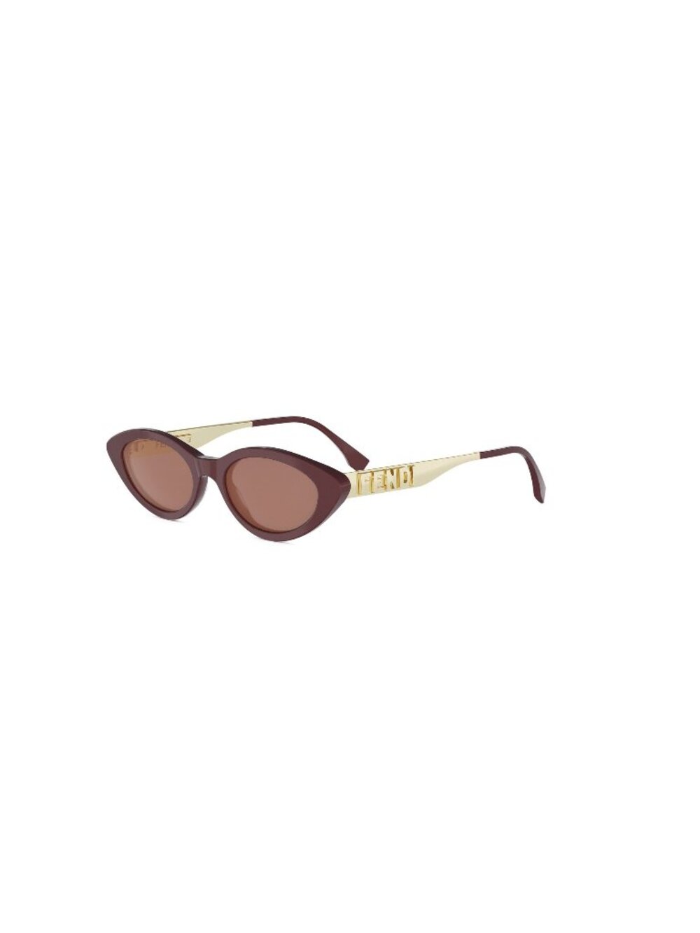 New FENDI Women's Sunglasses Acetate Frame FENDIGRAPHY FE40202I 69S 51